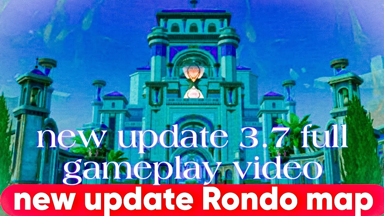 High Resolution Rondo Map New update 3.7 full Rondo map 8%8 full gameplay video Bgmi and pubg ...