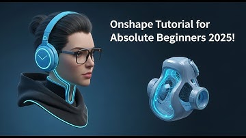 Onshape Tutorial for Absolute Beginners 2025!
