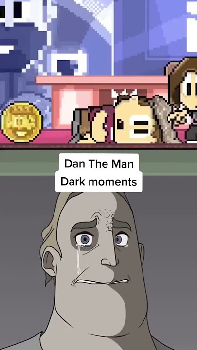 Mr. Incredible reacts to Dan The Man The Series' sad moments #shorts #dantheman #halfbrickstudios