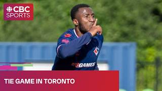 Inter Toronto FC and FC Supra du Québec remain outside playoff picture with tie | #CBCSports