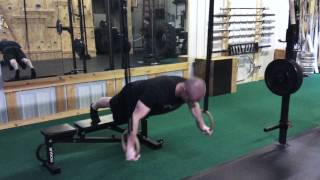 Wide Negative Flye to Push-Up