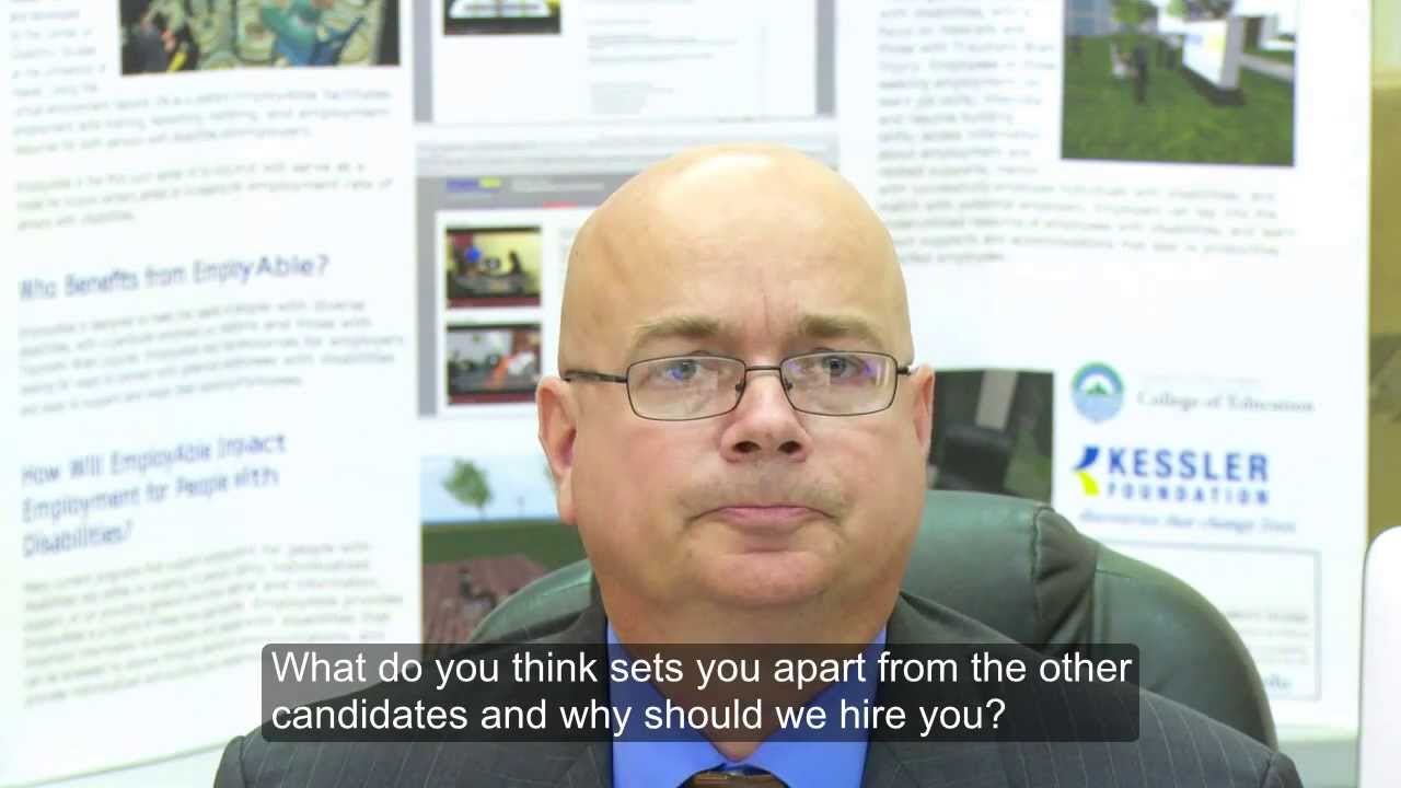 Interview Question 13   Rick   What do you think sets you apart from the other candidates