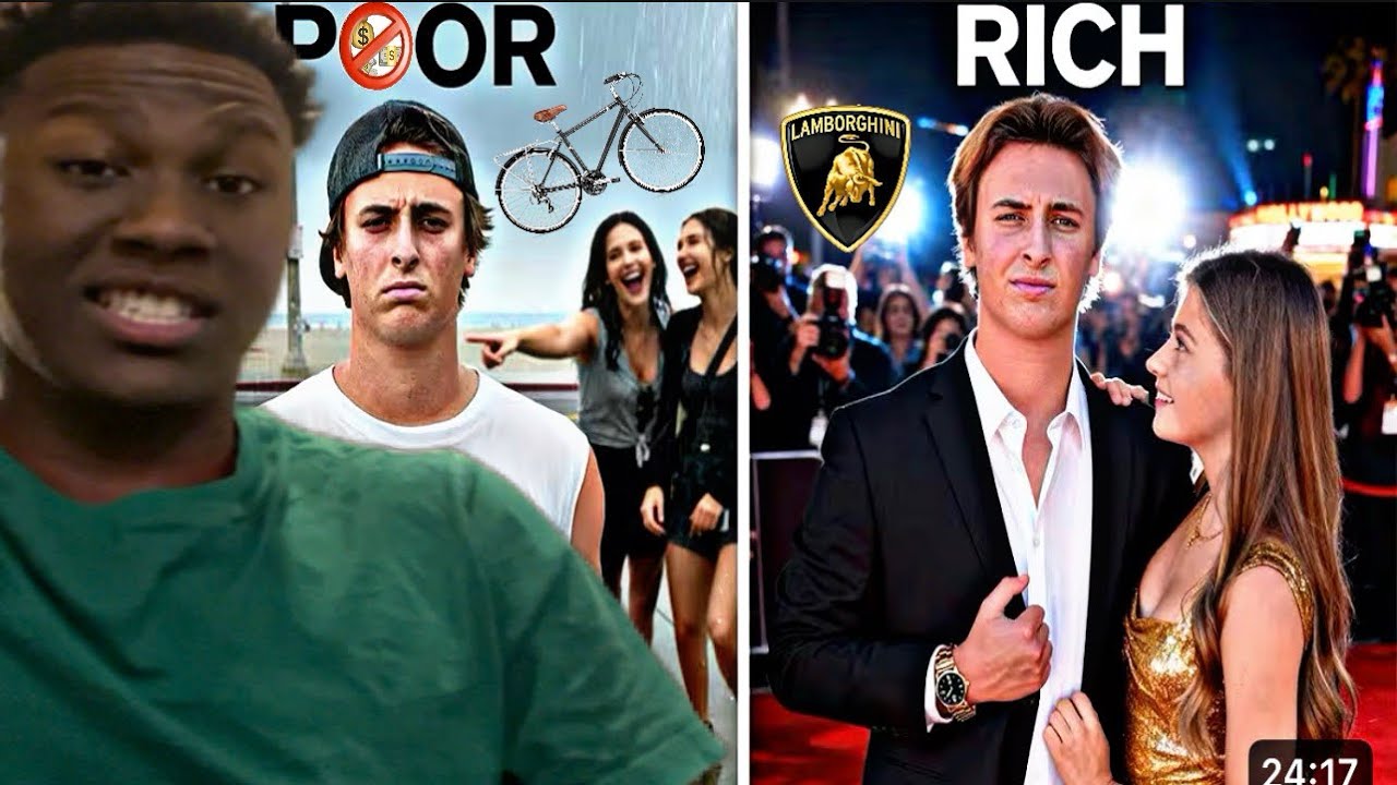 YOUTUBER SPEED RUNS LIFE BEING POOR VS RICH