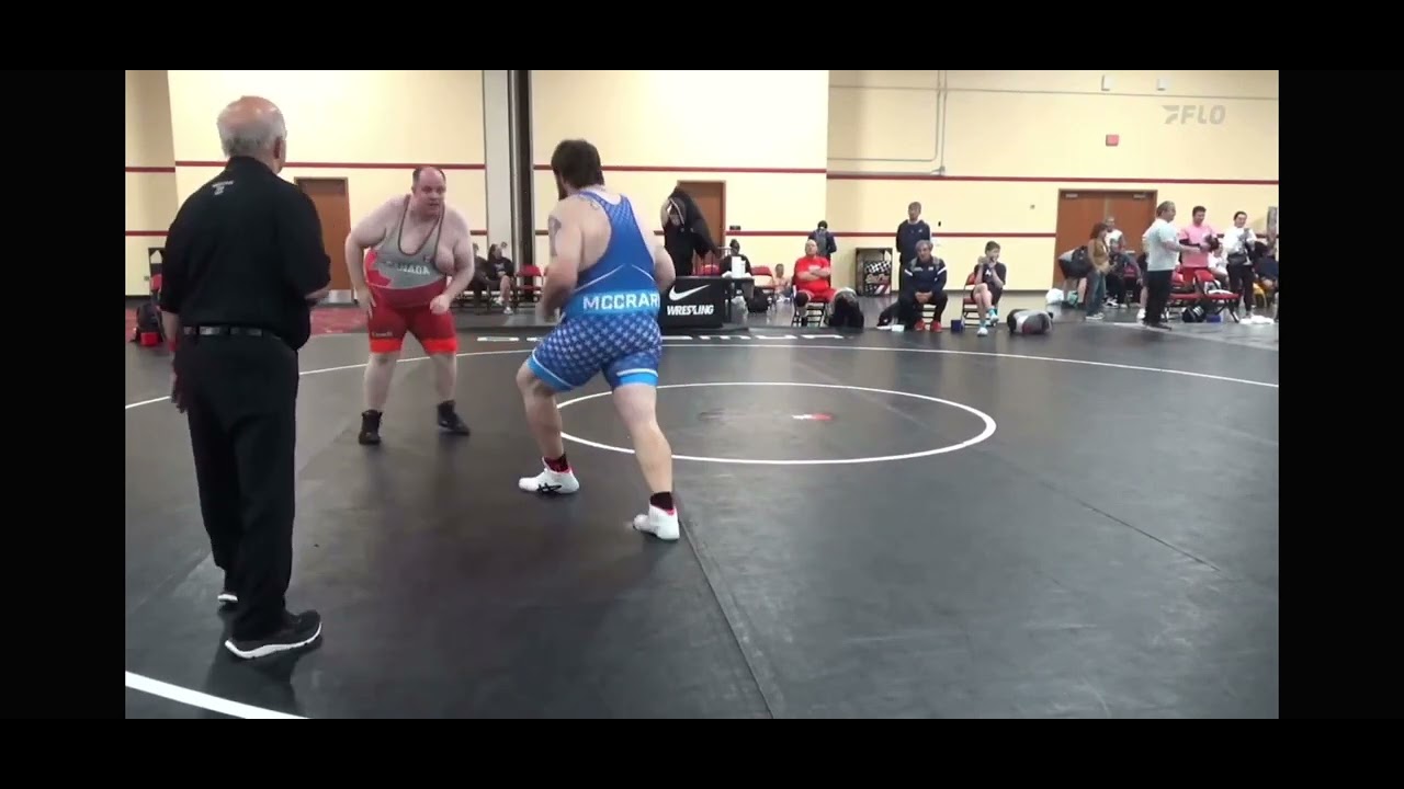 2024 USA Wrestling Masters Nationals 130kg EX Jeremy Woolward (CAN) vs Michael McCrary (USA