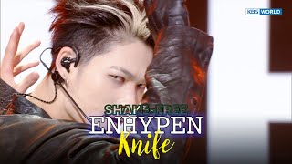 [SHAKE FREE] ENHYPEN エンハイプン 엔하이픈 - Knife | KBS WORLD TV 260123