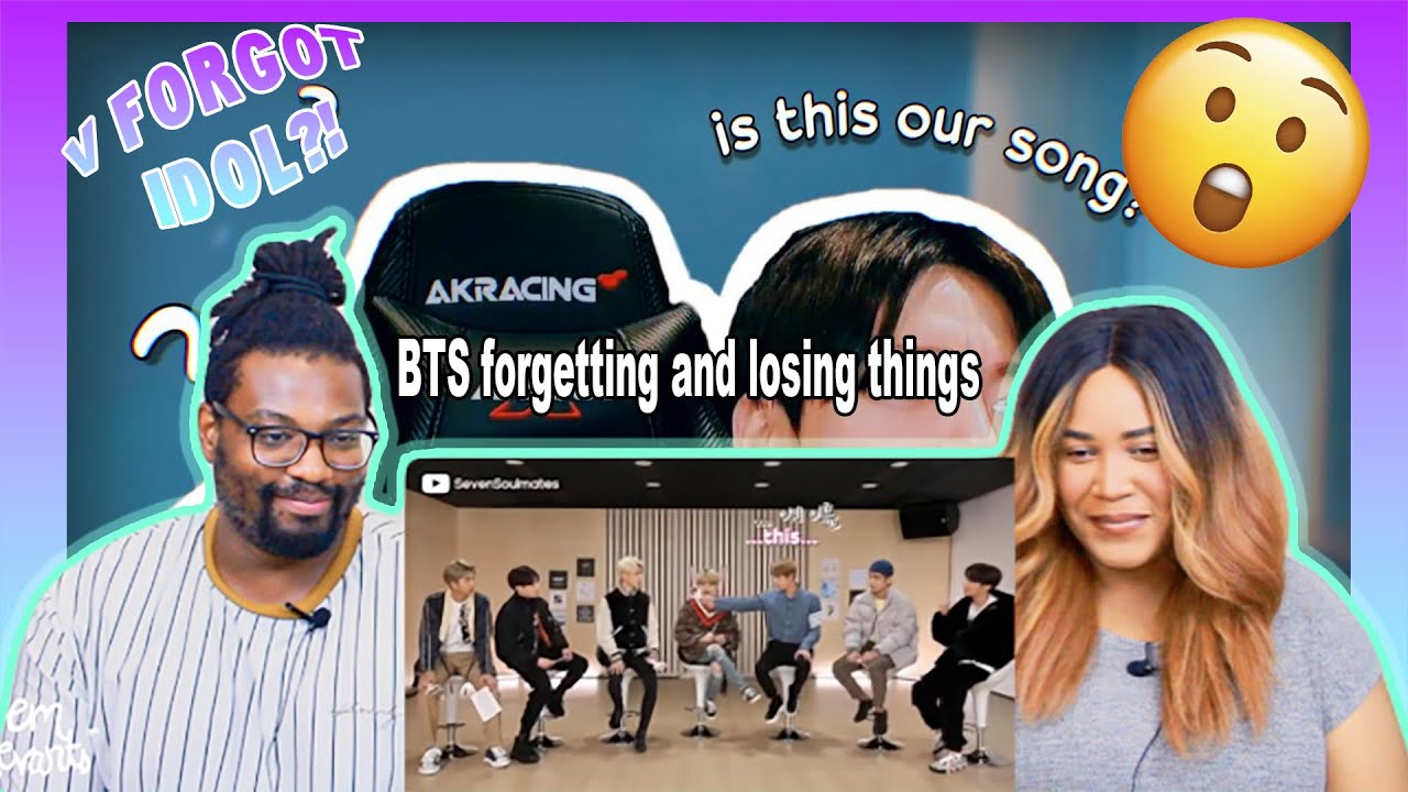 Bts Forgetting And Losing Things| Reaction - Youtube