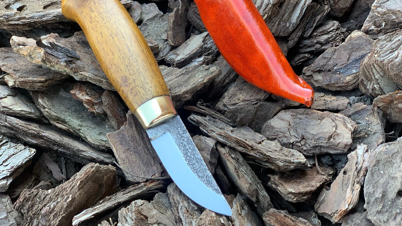Финский пуукко маленький нож - YouTube