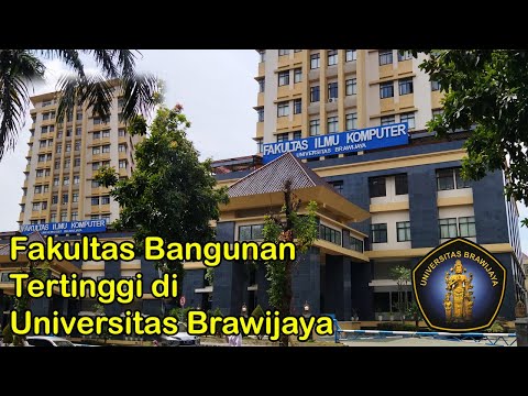 Suasana Gedung Fakultas Ilmu Komputer Universitas Brawijaya Malang