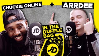 ARDEE'S MOST INDEPTH INTERVIEW YET!!! | CHUCKIE ONLINE & ARRDEE | JD IN THE DUFFLE BAG PODCAST