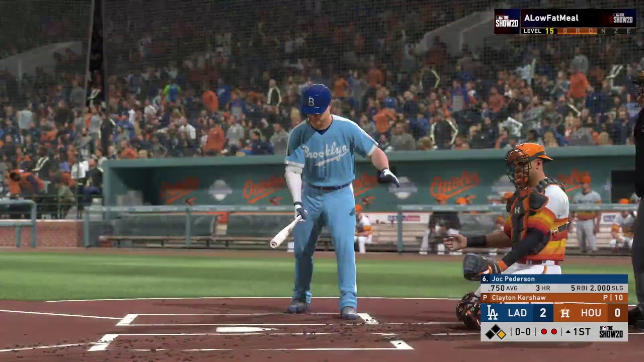 MLB The Show 20 custom league