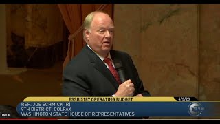Schmick's amendment would reimburse farmers for increased fuel costs due to climate commitment act.