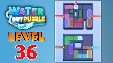 Water Out Puzzle Level 36 Game Walkthrough