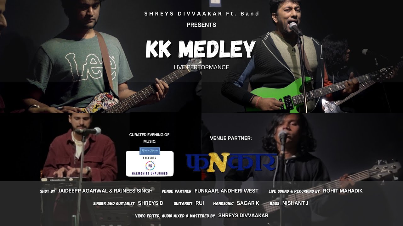 Aashayein × Kya Mujhe Pyaar Hai – KK Medley (Live at Funkaar Studios)
