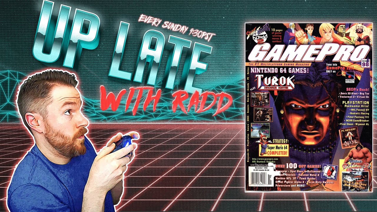 Up Late With Radd 11 - November 1996 - Games, Movies, TV and Music