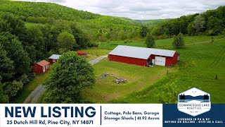 25 Dutch Hill Rd | Pine City, NY | Aerial Video Tour