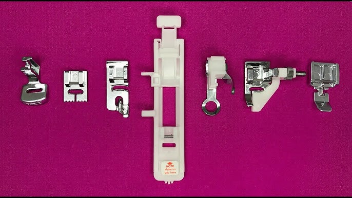Different types of presser foot and their uses, presser foot tutorial