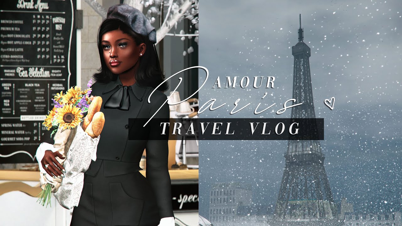 Paris Travel Vlog ✈️ | Second Life| Winter in Paris ❄️