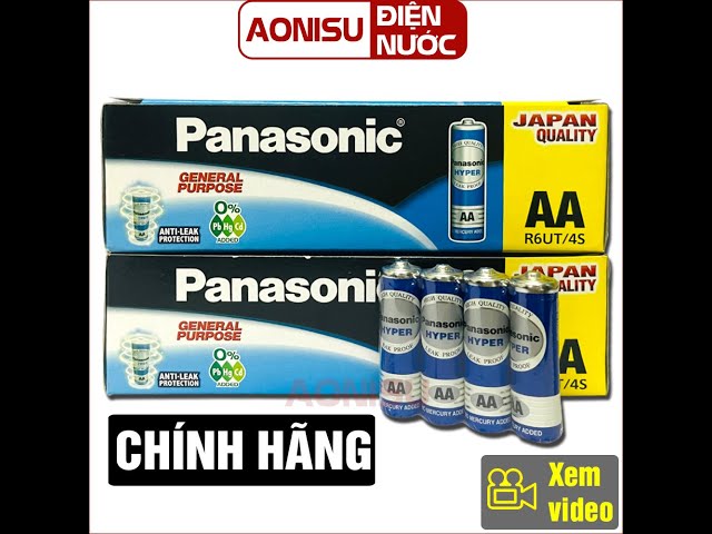 Pin Tiểu Panasonic AA NHẬP KHẨU CHÍNH HÃNG 1.5V - AONISU