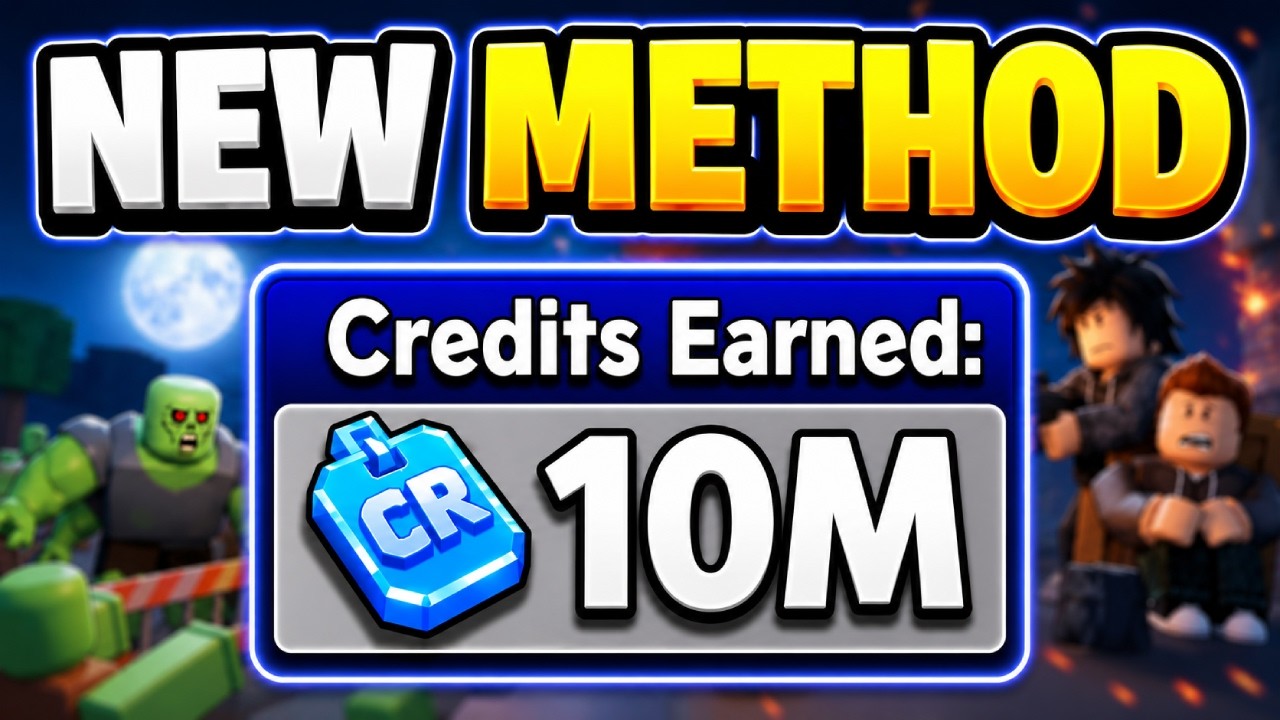 NEW SURVIVE ZOMBIE ARENA GLITCH (10M FREE CREDITS) HOW TO GET CREDITS ...
