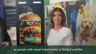 Accessible Self-Service Technology for Retail, imageHOLDERS and Storm Interface in Action