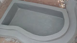 Great Pond Ideas | How To Build A Fish Pond From Cement Easily In 2 Hour ?