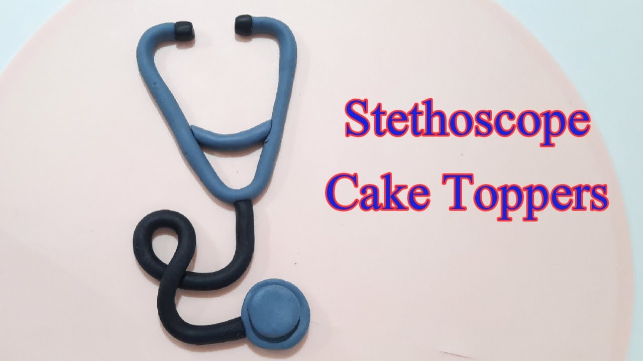 Super Quick + Easy Tutorial Stethoscope Cake Toppers #short - YouTube