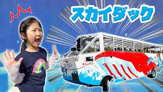 スカイダックスカイツリーからSkyduckに乗って遊覧してきたよ　観光スポット　Skytree　水陸両用バス　ひめまるちゃんねる　ひめまる