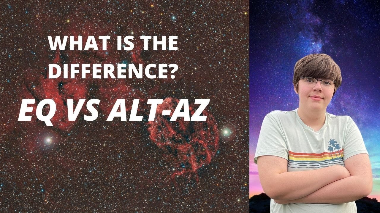 German Equatorial Mount vs AltAzimuth for Astrophotography YouTube