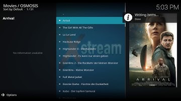 Part 2: OSMOSIS - Add Movies and TV-Shows to Lib