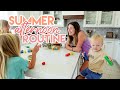 Our Summer Afternoon Routine! | Mom of Twins and a Toddler | More Home Plans! | Kendra Atkins