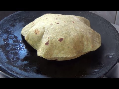 How to make soft chapati Recipe-Pudhina Chapati Recipe-Mint Chapati Recipe By Healthy Food Kitchen