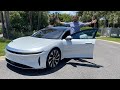 Lucid Air First Ride! Brutal Acceleration With Refined Quality