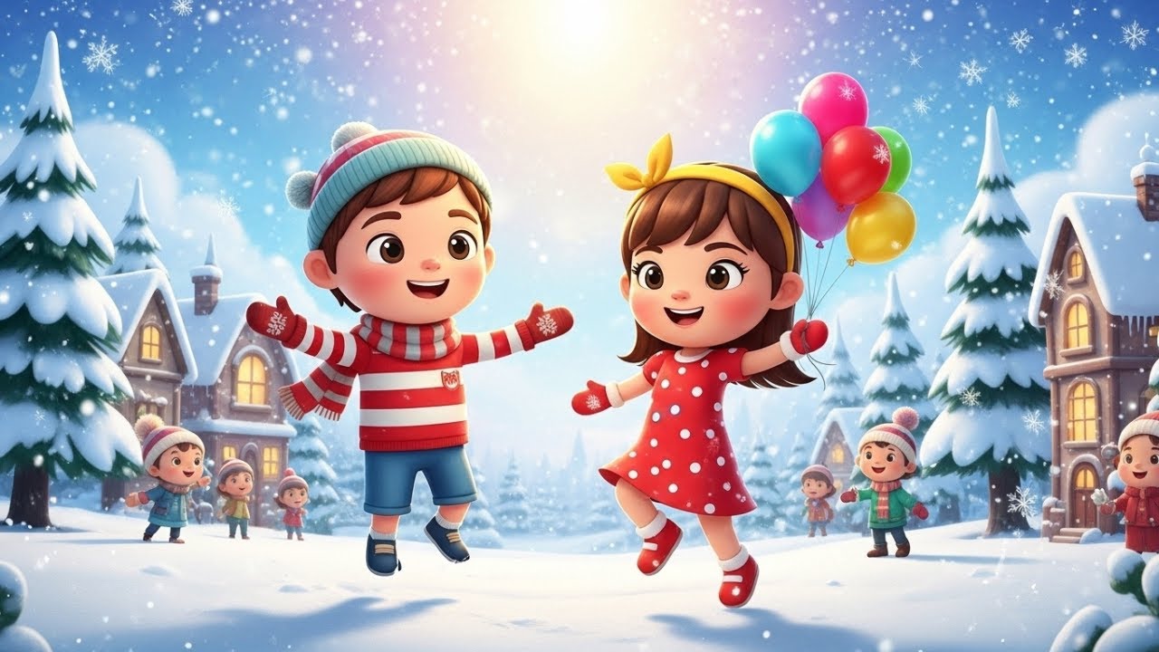 Snowflake Spin | Kids Winter Dance Song with Snowflakes | Toy Land ...