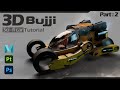 Bujji from "Kalki 2898AD" make in 3d Tutoria ( part 2 )#kalki2898ad #youtube #3d @VyjayanthiNetwork