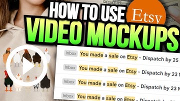 How to use Video Mockups for your Etsy Listing using Placeit Full Guide 2023