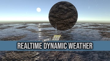 Creating a Dynamic Real-Time Weather System in Unity - Water Shading, Puddles & Rain Effects