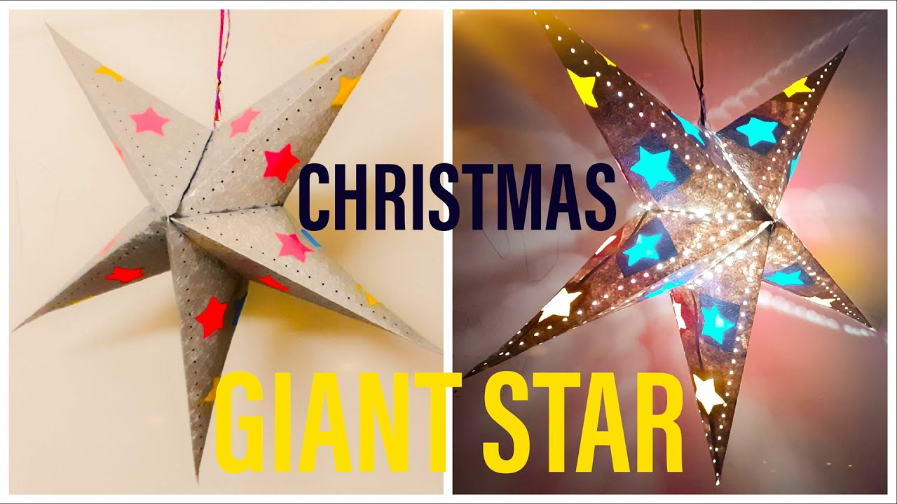 DIY CHRISTMAS PAPER STARS - LADYLAND