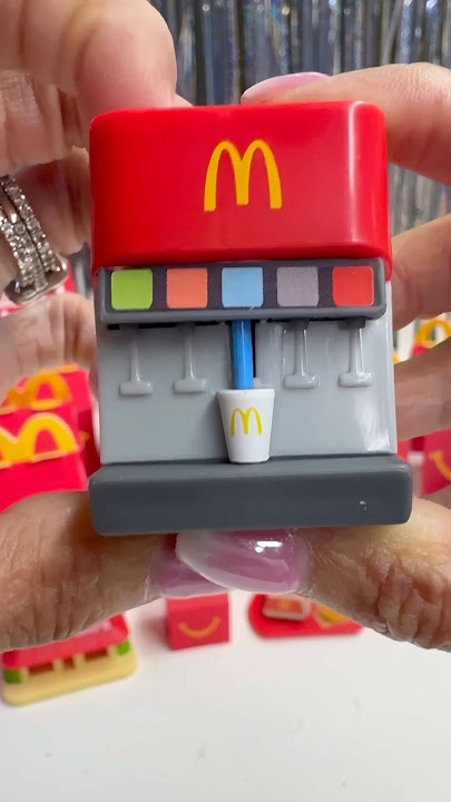 Lil McDonalds Happy Meal Toy Collection!💛♥️#4 #5 #6 #lilmcdonalds #mini #mcdonalds #happymeal #asmr