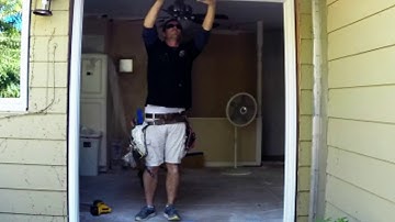 Time lapse window and door installation