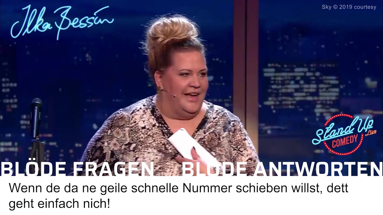 Ilka Bessin Blode Fragen Blode Antworten Tickets Karten Genius Tickets