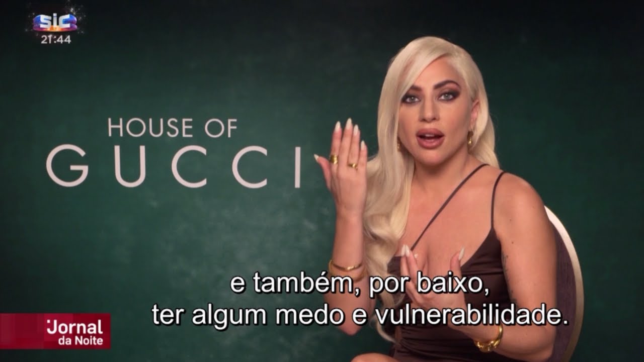 Lady Gaga - House Of Gucci Exclusive Interview for Portugal - YouTube