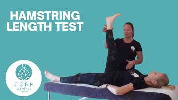 Hamstring Length Test - MSK Assessment Methods