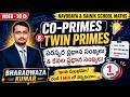 🔥 CO-PRIMES & TWIN PRIMES | పరస్పర ప్రధాన సంఖ్యలు & కవల ప్రధాన సంఖ్యలు రండి 1 min లో నేర్చుకుందాం 😱
