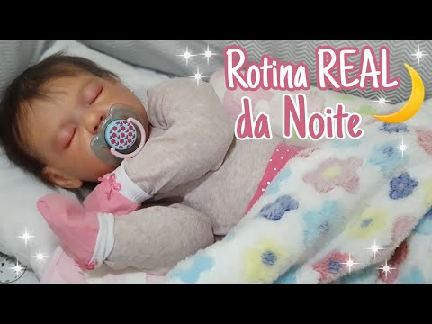 Rotina REAL da Noite - Baby Reborn Maria (REAL ROUTINE)