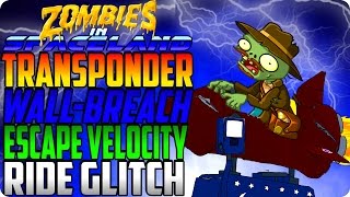 zombies in spaceland glitches new transponder wall breach inside merry go round iw glitches