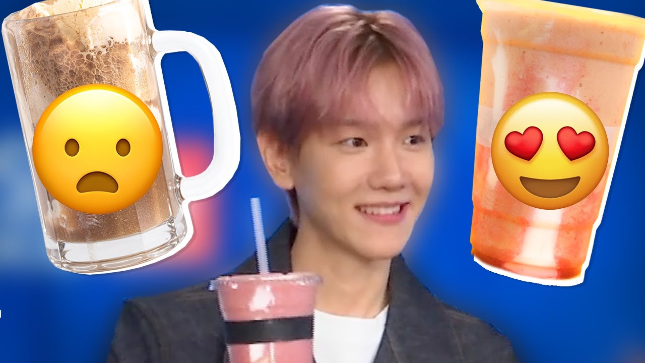 Бэкхён оценил смузи Хейли Бибер, газировку Dirty Soda и другие культовые американские напитки