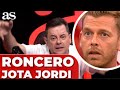 La respuesta de roncero a jota jordi tras ganar la liga  lo de los 5 se queda en ancdota