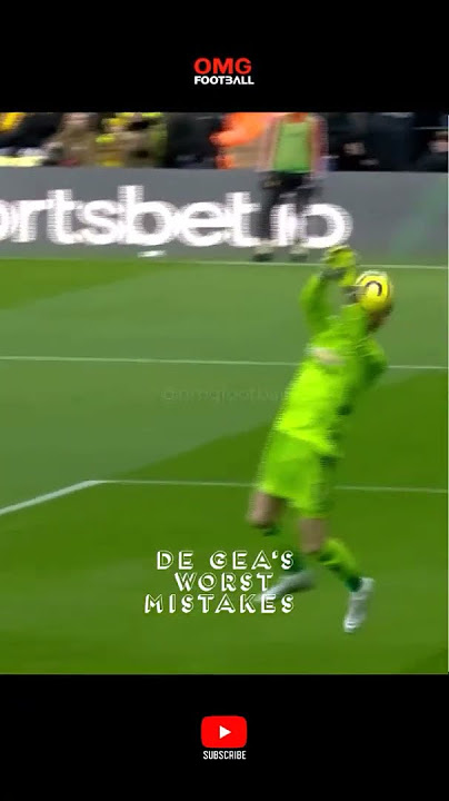Horror Goalkeeper Mistake David De Gea - Shorts