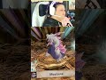Orchid Bubble Dragon egg hatch reaction #MonsterHunterStories #Shorts