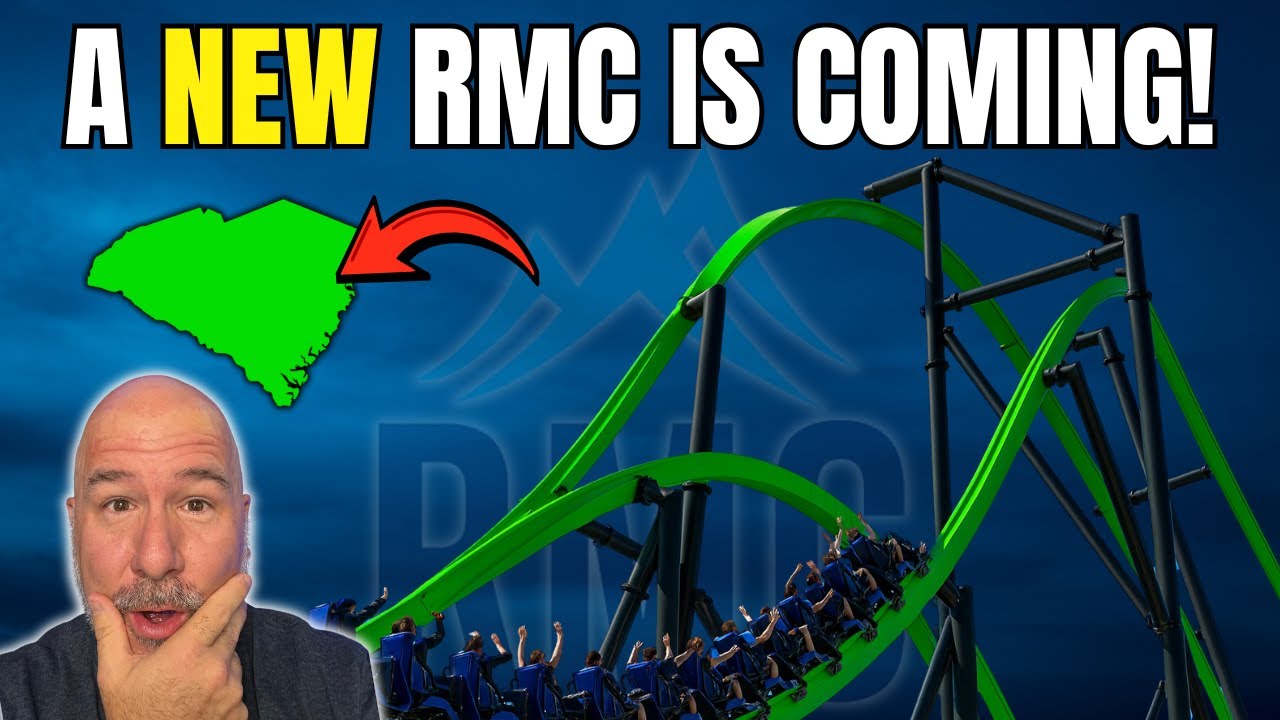 Coming To Myrtle Beach!! A NEW RMC Single Rail Roller Coaster! - YouTube